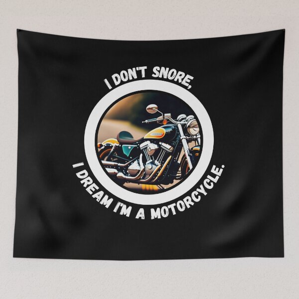 Item preview, I Dream I'm a Motorcycle - motorbike lover designed and sold by Mechanical-Artt.