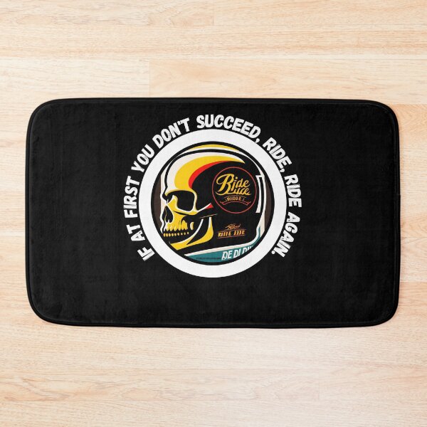 Item preview, If at first you don't succeed, Ride, ride again - motorbike lover designed and sold by Mechanical-Artt.