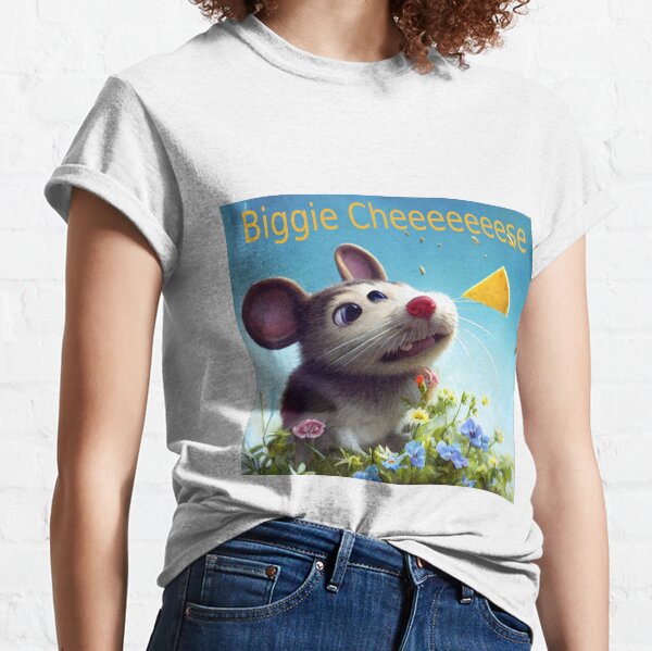 Biggie Cheese Meme Mouse T-Shirt