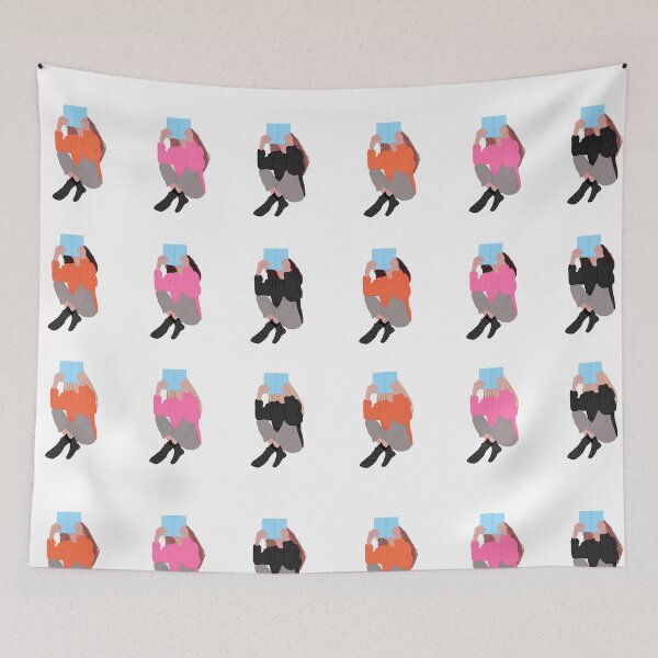 Item preview, Girl in Hoodie Reading Pack designed and sold by Gabrielle-world.