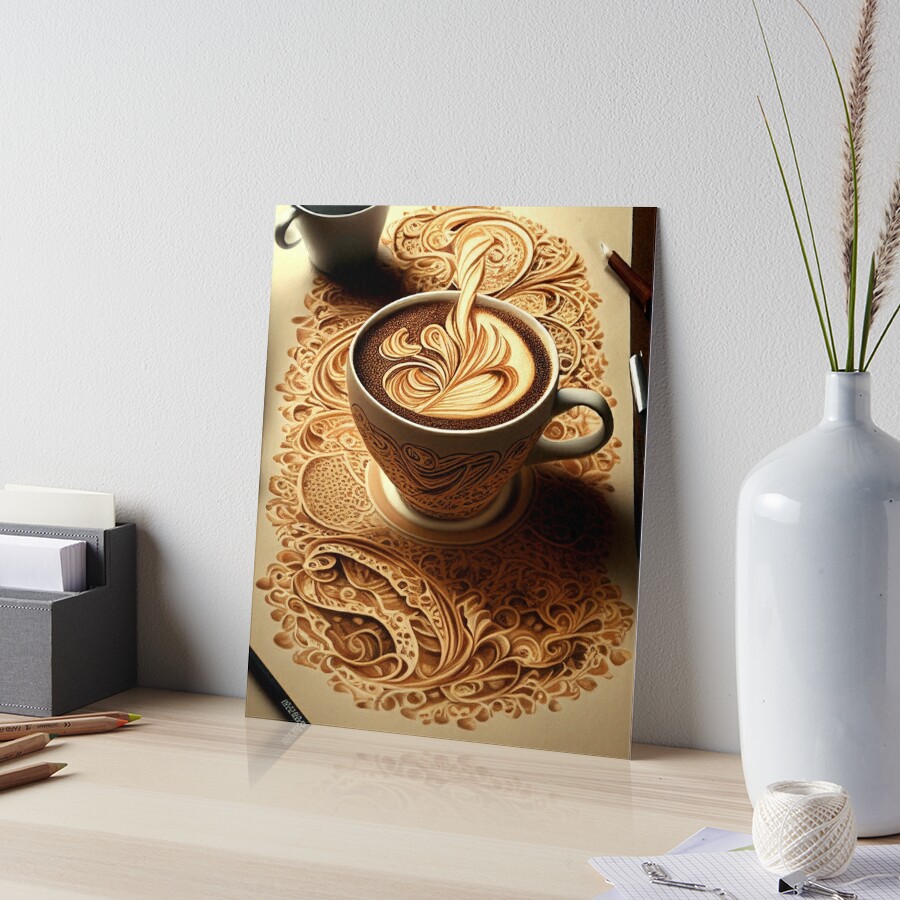 3D Coffee Mugs for Coffee Lovers: The Ultimate Gift for Bean-to-Cup  Enthusiasts Art Board Print for Sale by jemmycool