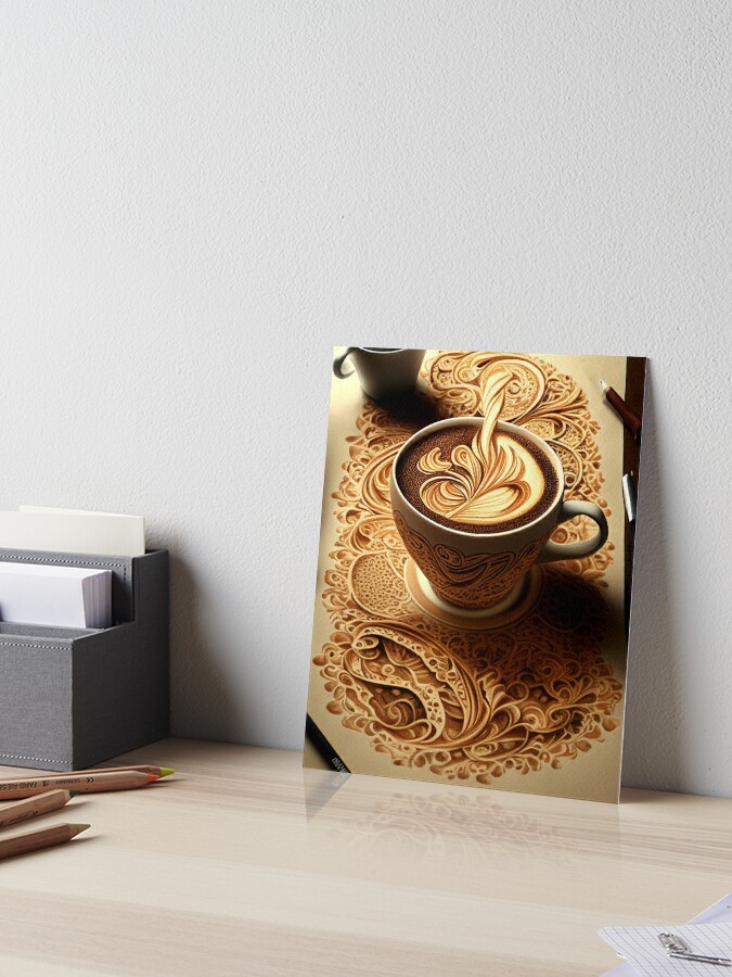 3D Coffee Mugs for Coffee Lovers: The Ultimate Gift for Bean-to-Cup  Enthusiasts Art Board Print for Sale by jemmycool