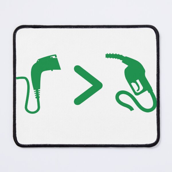 Item preview, Electric Vehicle is Greater than Gas designed and sold by hogfishstudios.