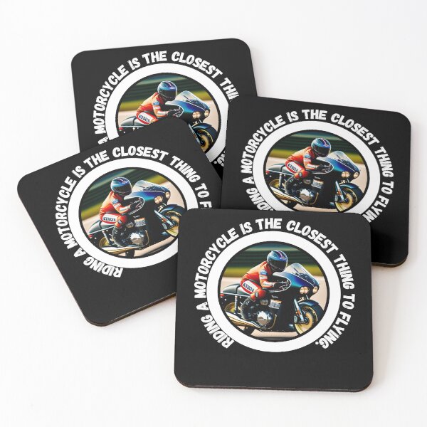 Item preview, Riding a Motorcycle is the closest thing to flying - motorbike lover designed and sold by Mechanical-Artt.