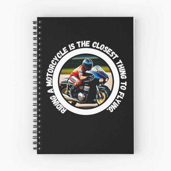 Item preview, Riding a Motorcycle is the closest thing to flying - motorbike lover designed and sold by Mechanical-Artt.