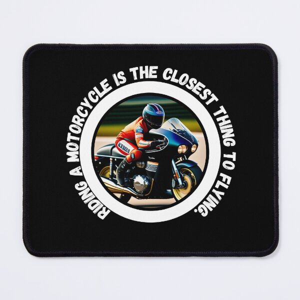 Item preview, Riding a Motorcycle is the closest thing to flying - motorbike lover designed and sold by Mechanical-Artt.