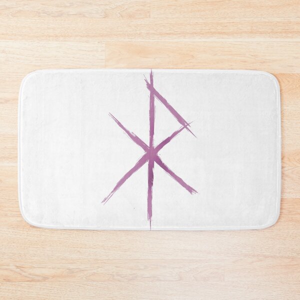 Item preview, Love Bind Rune - Viking Love Rune Design- Light Pink Glow designed and sold by Mitch616Art.