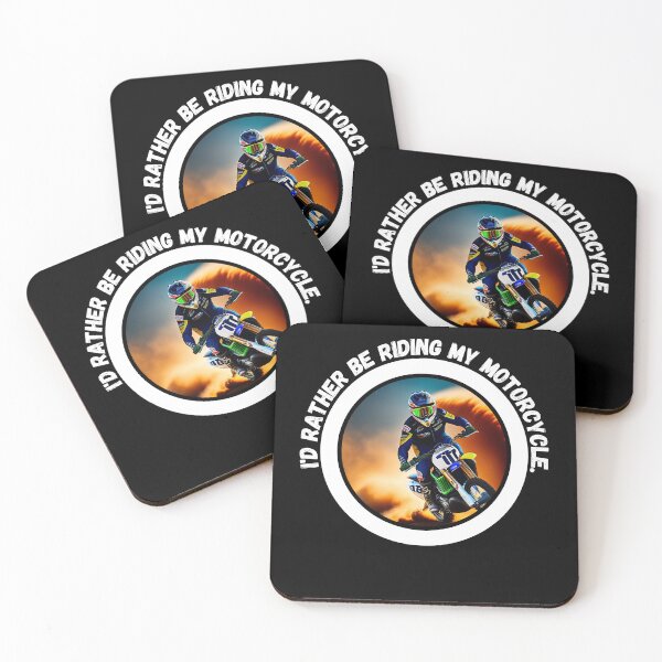 Item preview, I'd rather be riding my motorcycle - motorbike lover designed and sold by Mechanical-Artt.