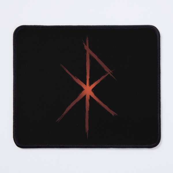 Item preview, Love Bind Rune - Viking Love Rune Design- Dark Red Glow designed and sold by Mitch616Art.