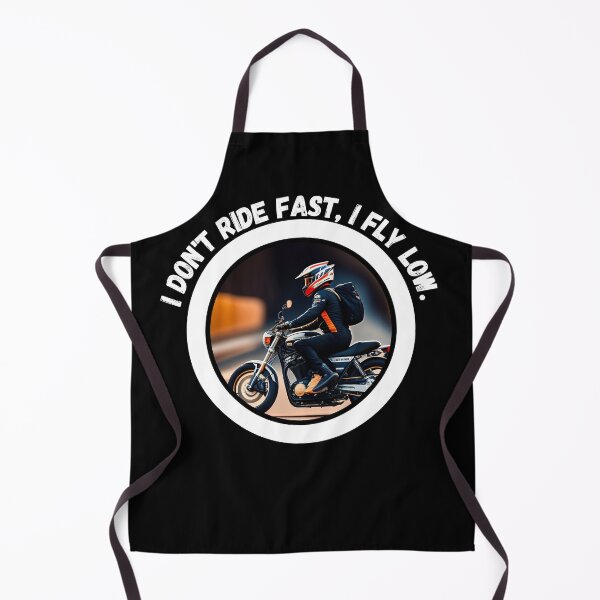 Item preview, I don't ride fast, I fly low - motorbike lover designed and sold by Mechanical-Artt.