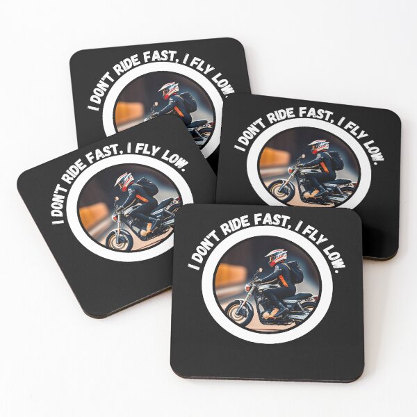 Item preview, I don't ride fast, I fly low - motorbike lover designed and sold by Mechanical-Artt.