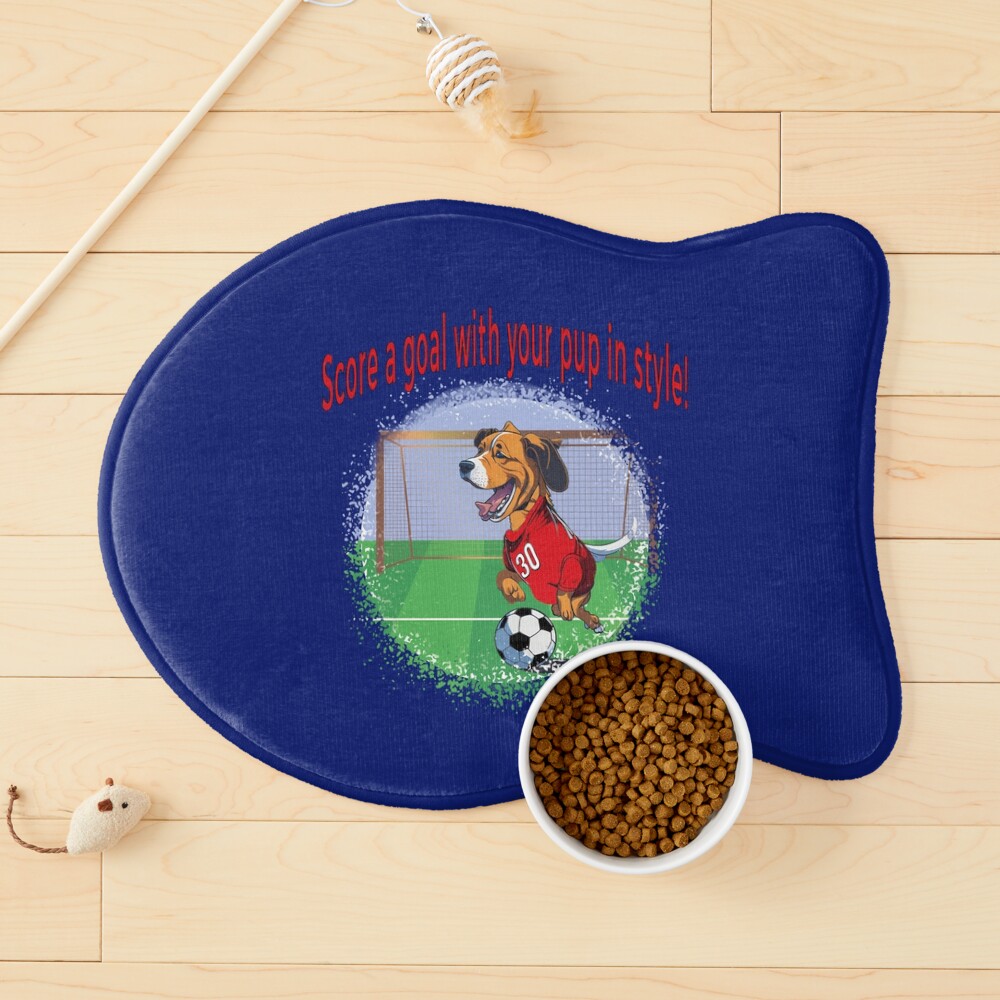Vista previa del artículo con la obra «Alfombrilla para comedero para gatos», diseñado y vendido por bertelv.