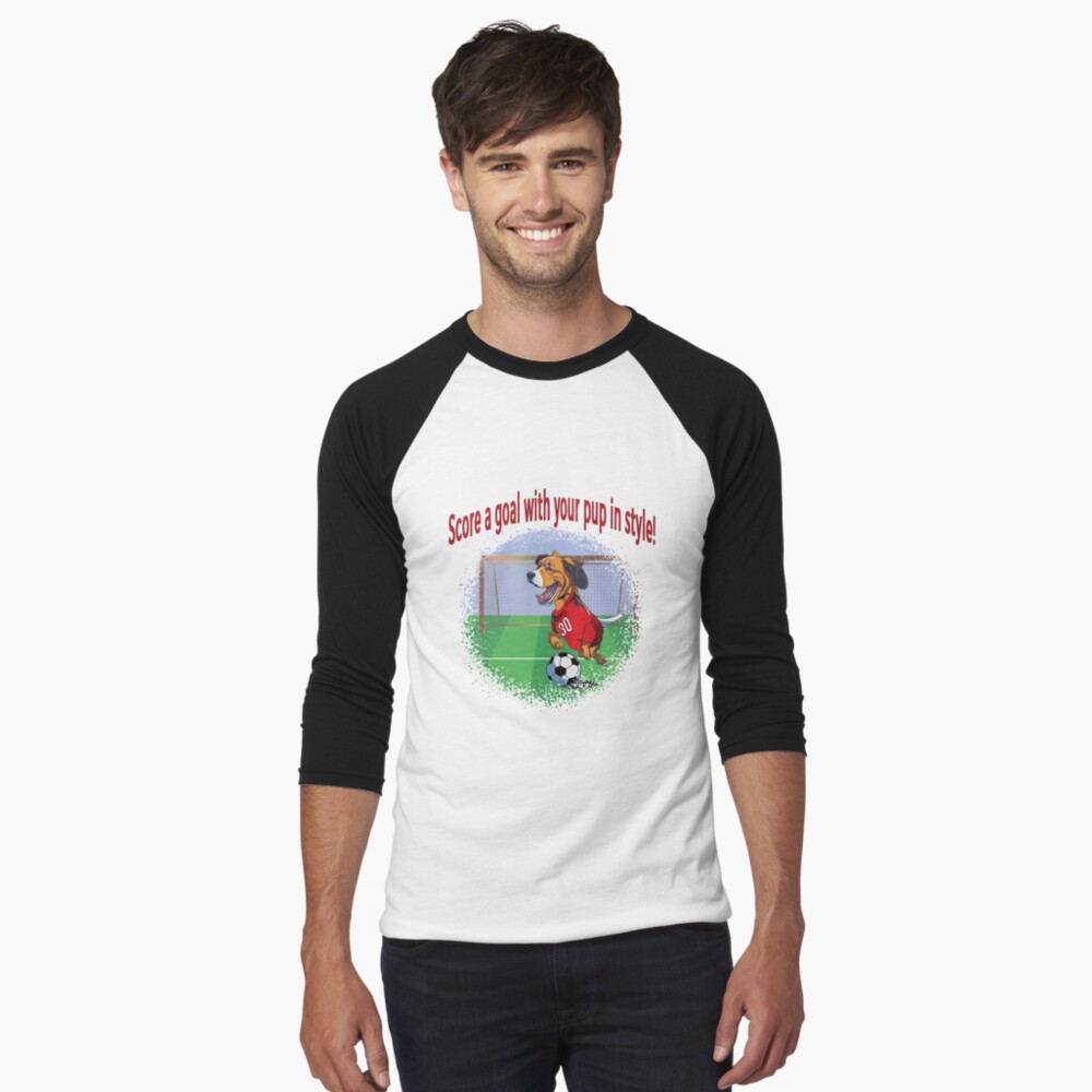 Vista previa del artículo con la obra «Camiseta ¾ estilo béisbol», diseñado y vendido por bertelv.