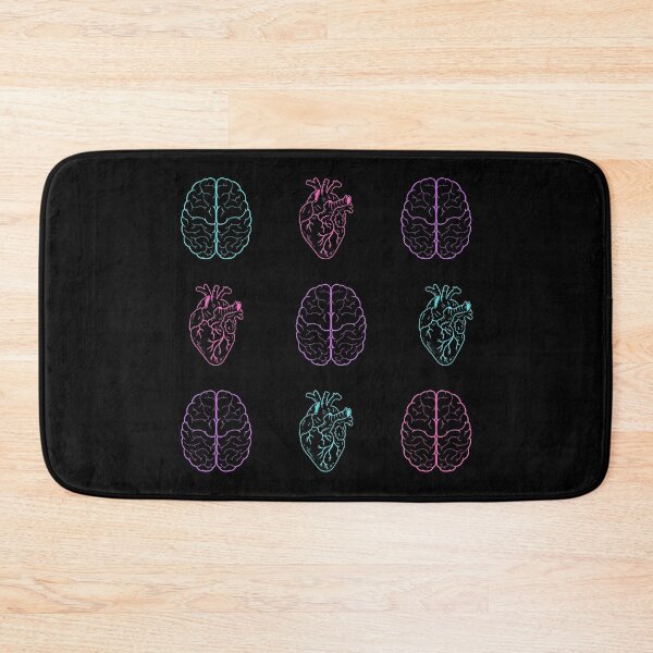 Item preview, Hearts & brains - bright colors designed and sold by jechaiyells.