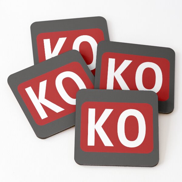 Artikelvorschau, KO Initials entworfen und verkauft von Jeallan Designs.