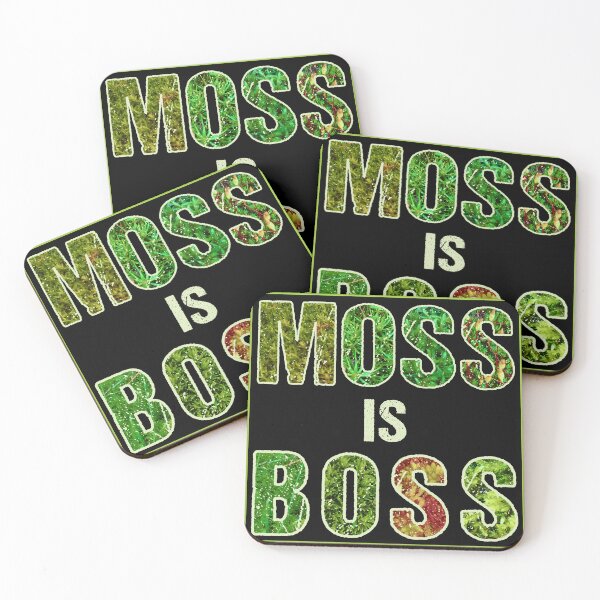 Item preview, Moss is Boss designed and sold by Adrianna Allen.