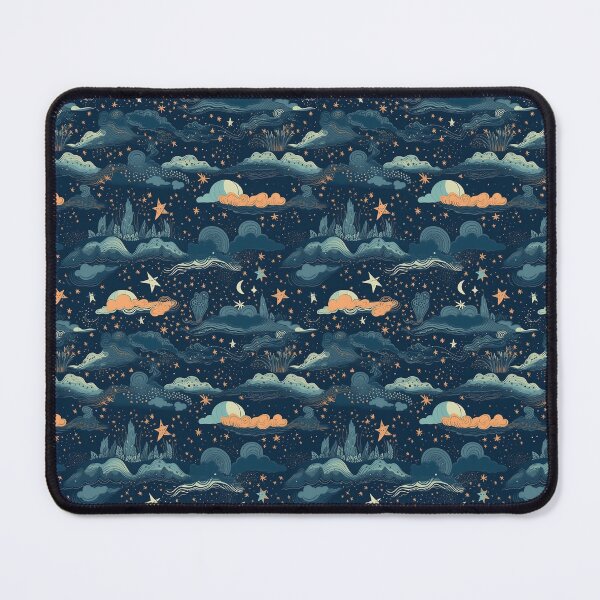 Item preview, Night Sky Seamless Pattern designed and sold by JoyfulNymph.