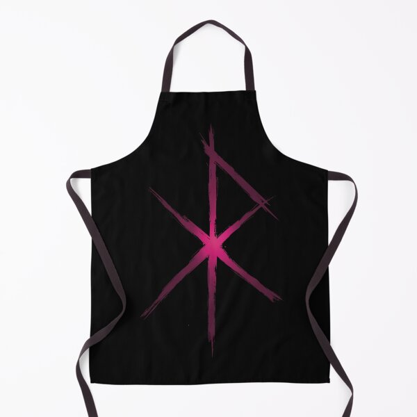 Item preview, Love Bind Rune - Viking Love Rune Design- Dark Pink Glow designed and sold by Mitch616Art.