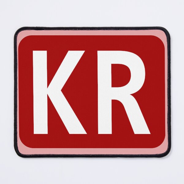 Item preview, KR Initials designed and sold by Jeallan Designs.