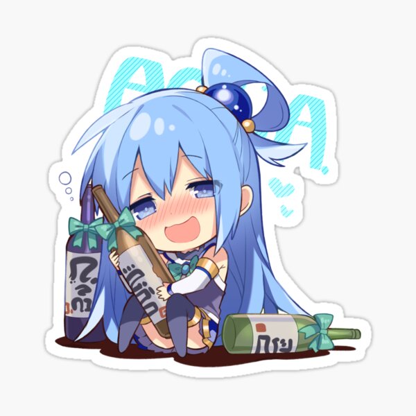 Cry-laugh with the Konosuba Cast: Hilarious Anime Print, Funny Tears of  Kazuma, Aqua, Megumin, and Darkness Sticker for Sale by NewOtaku64