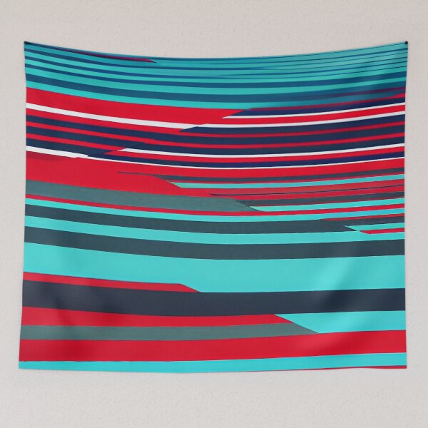 Item preview, Horizontal Abstract Viscous Lines  designed and sold by deniselynnimage.