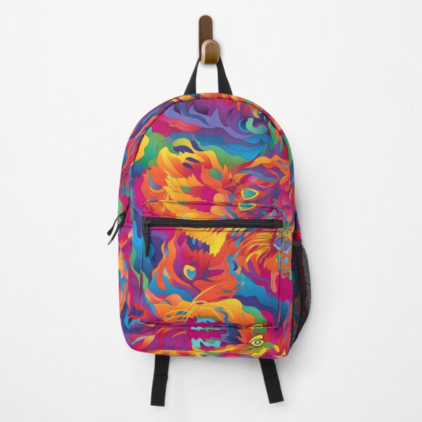 Item preview, Psychedelic Rainbow Flames designed and sold by VocalEchoes.