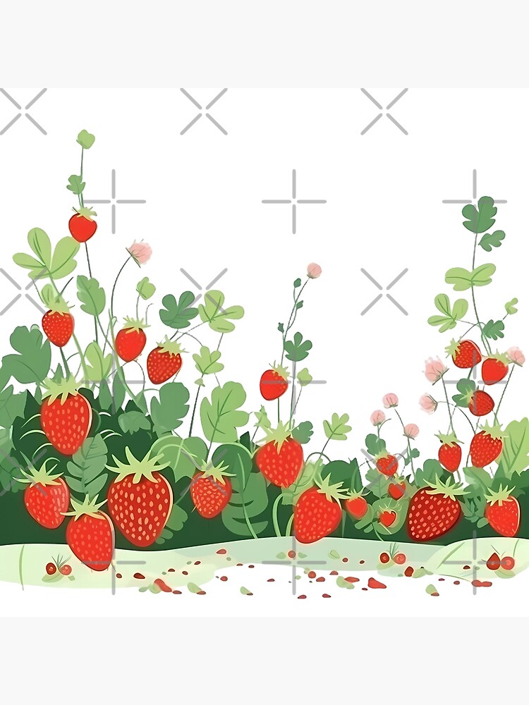 Discover strawberry fields Premium Matte Vertical Poster