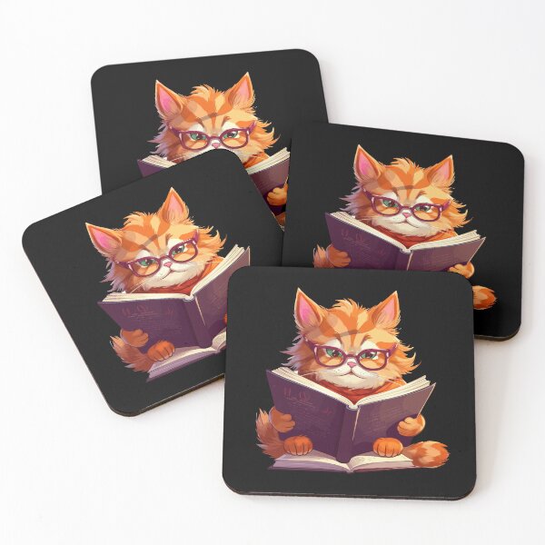 Item preview, Cat Reading Book - Purrfect Companion designed and sold by soondoock.