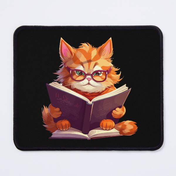 Item preview, Cat Reading Book - Purrfect Companion designed and sold by soondoock.