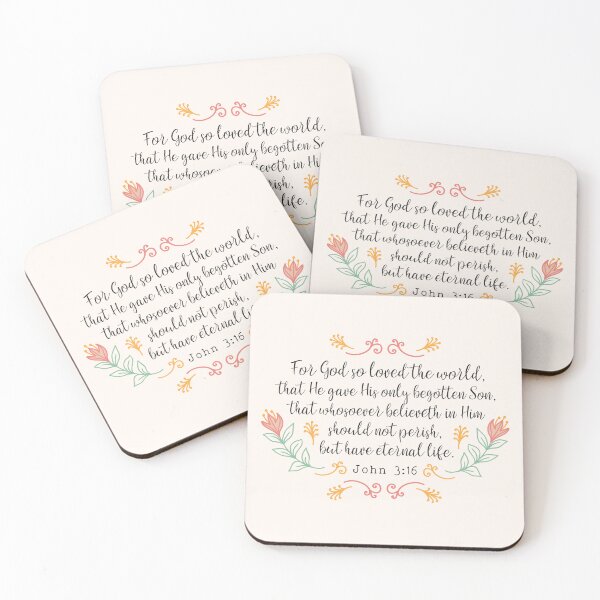 Item preview, John 3:16 designed and sold by WordFreak.