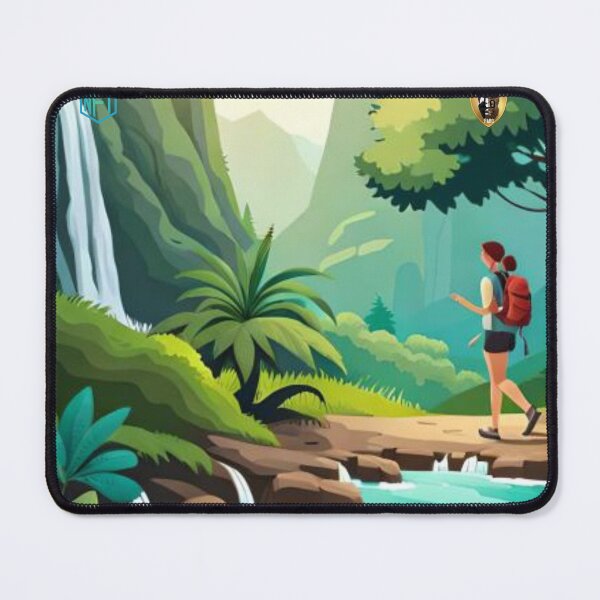 Item preview, Exploring the Beauty of Nature: Women Hiking and AI-Generated NFT Art designed and sold by LoFaroShop.
