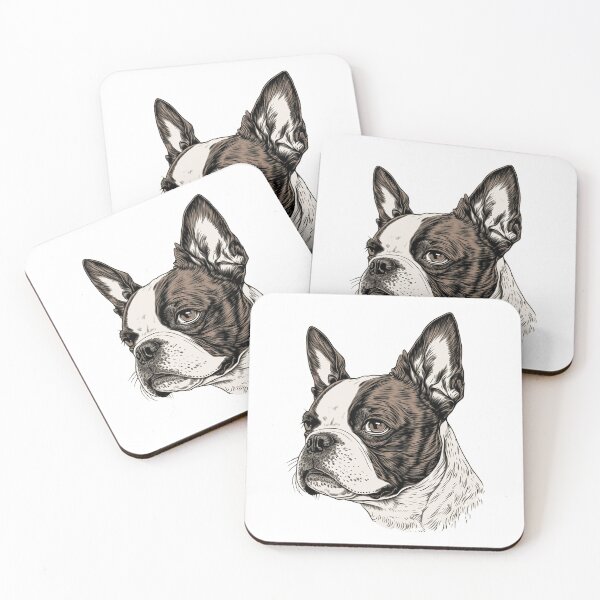 Item preview, Boston Terrier designed and sold by Graffeine Art.