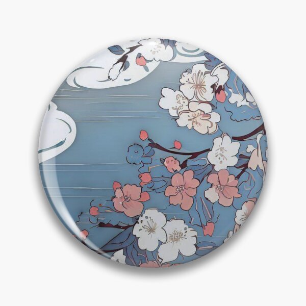 Item preview, Japanese Cherry Blossom Sakura Tree Painting designed and sold by DeevaValli.