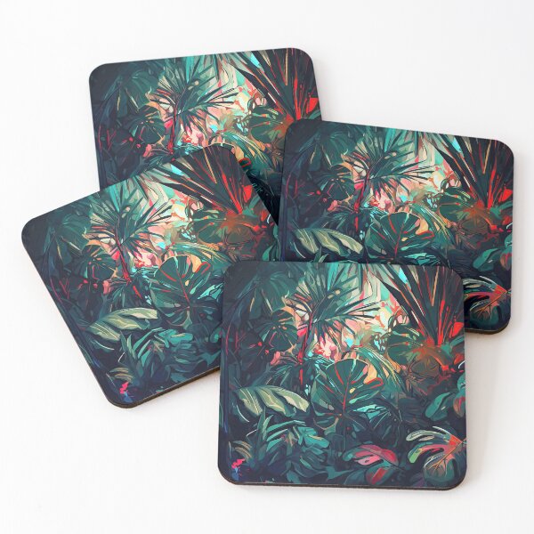 Item preview, Vector Jungle Wall Art Poster designed and sold by pauloss.
