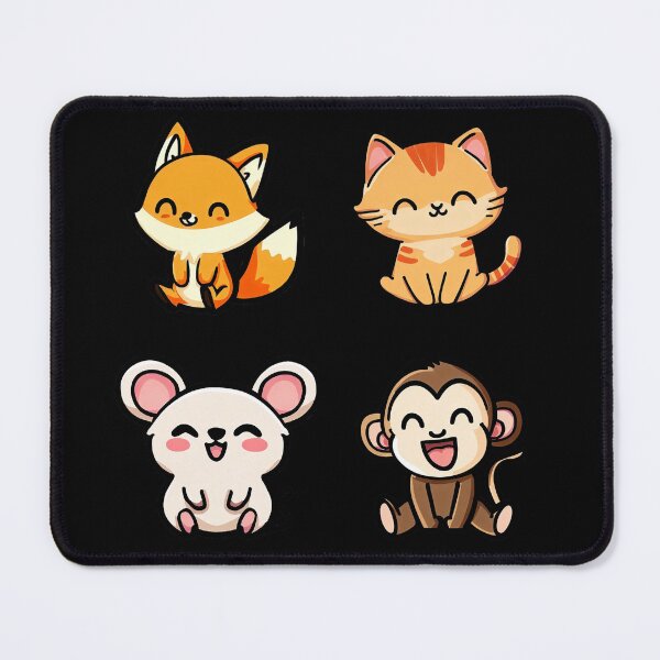 Item preview, Pack of cute kawaii animals designed and sold by Smeagol-Store.