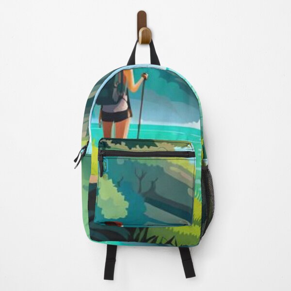 Artikelvorschau, Erkundung der Schönheit der Natur durch KI-generierte NFT-Kunst: Frauen beim Wandern und Bewundern der Berge entworfen und verkauft von LoFaroShop.