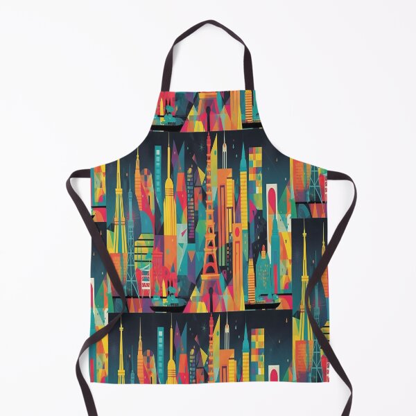 Item preview, Whimsical City 3 designed and sold by FreWil2Art.