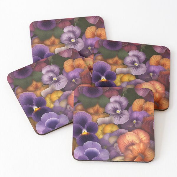 Item preview, Coloridos pensamientos de primavera, azulejo alto 2 designed and sold by Richard-Y.