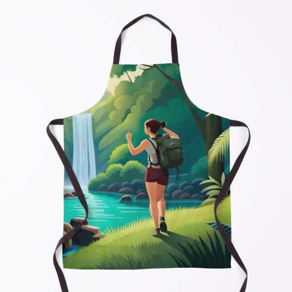 Item preview, Empowerment Through Nature: AI-Generated NFT Art of Women Hiking and Observing Mountains designed and sold by LoFaroShop.