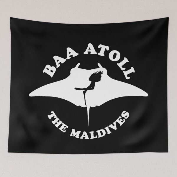 Item preview, Baa Atoll The Maldives Scuba Diving With Manta Rays designed and sold by TMBTM.
