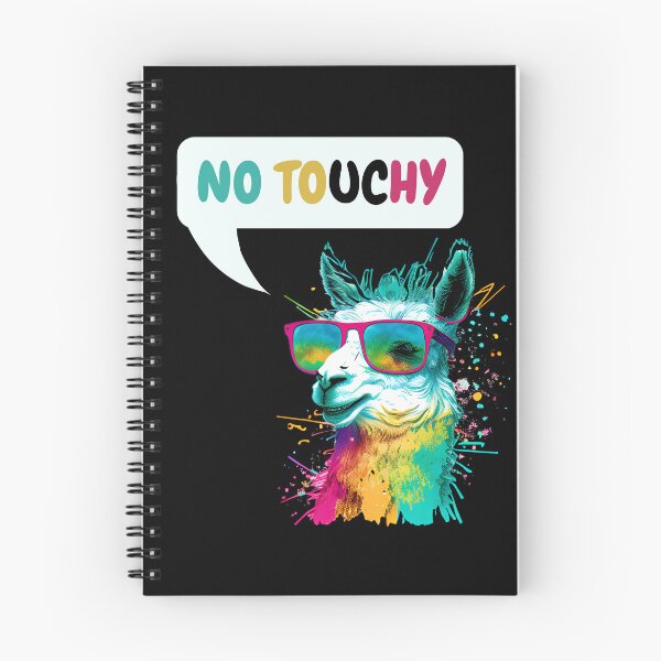 Item preview, No Touchy Llama designed and sold by LlamaLoversShop.