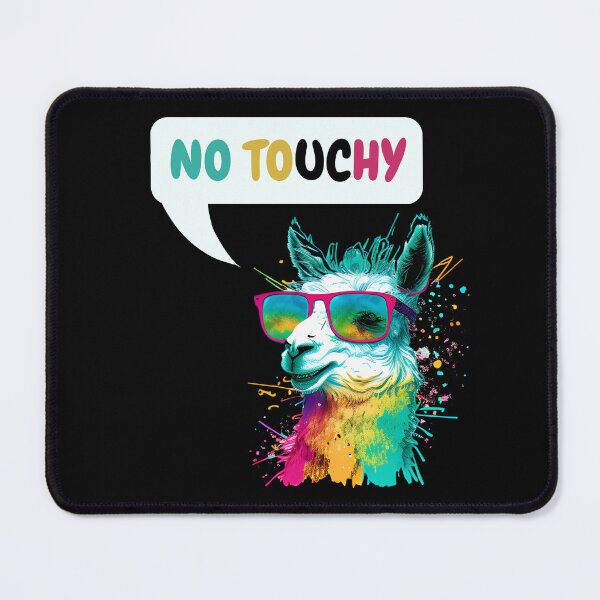 Item preview, No Touchy Llama designed and sold by LlamaLoversShop.
