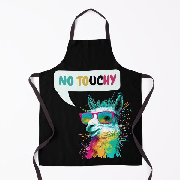 Item preview, No Touchy Llama designed and sold by LlamaLoversShop.
