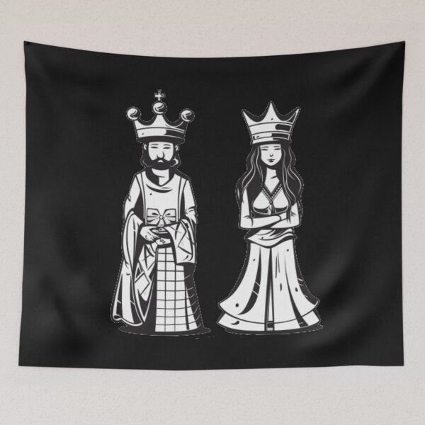 Item preview, Life is Full of Important Choices - Chess Board designed and sold by CRAZY&ART.