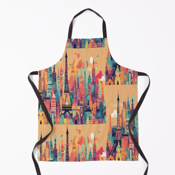Item preview, Whimsical City 1 designed and sold by FreWil2Art.