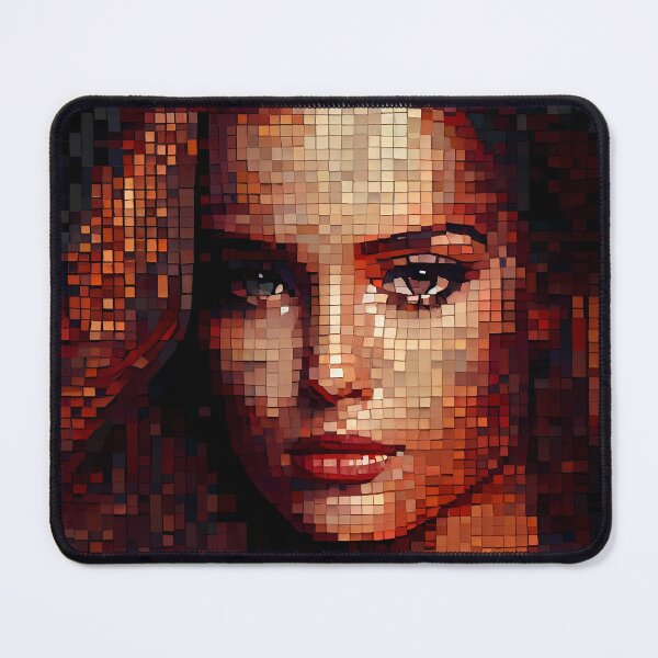 Item preview, Female Portrait : Pixelated designed and sold by MTJ-Mushrooms.