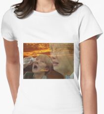 Jhope Crying Meme Women's Fitted T-Shirt