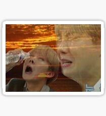 Pegatina Jhope Crying Meme