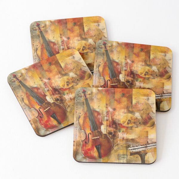 Item preview, Abstract painting Music of the soul #20 designed and sold by LollyShineART.