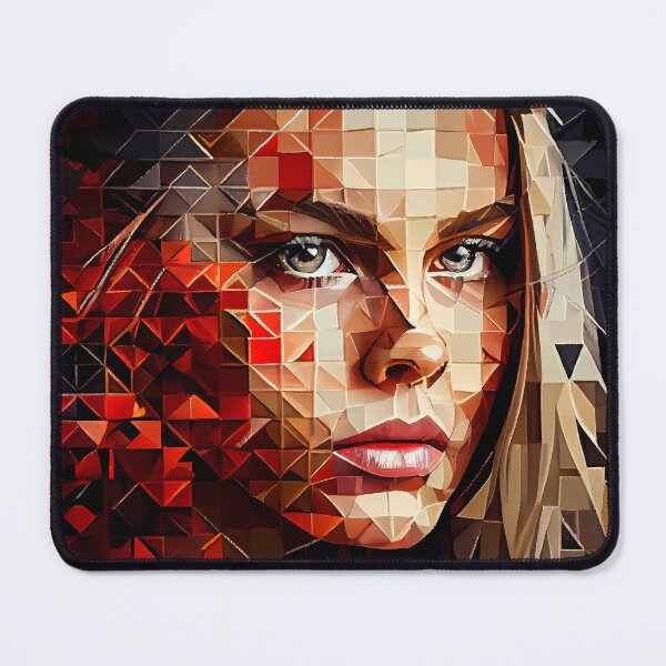 Item preview, Female Portrait : Pixelated designed and sold by MTJ-Mushrooms.